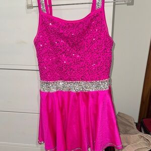 Sparkling Pink Kids Costume Dress